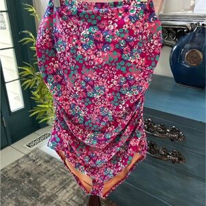 J. Crew Floral Pink/Blue/Green 1-Pc SwimWear Padded Fully Lined Women’s11/12 EUC